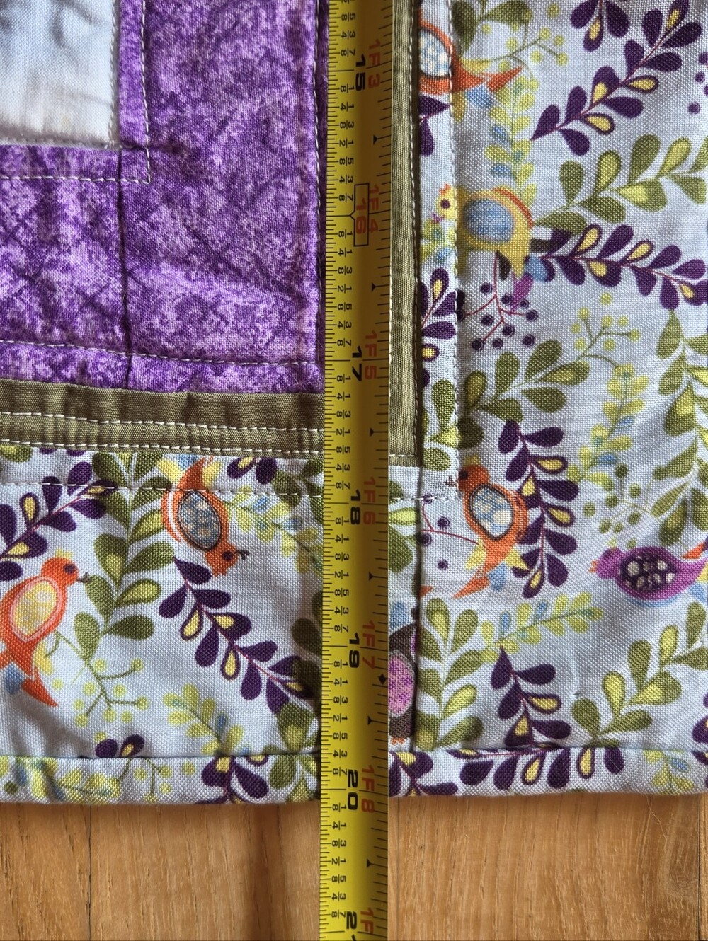 Bird Quilted Wall Hanging - Picture 6 of 8